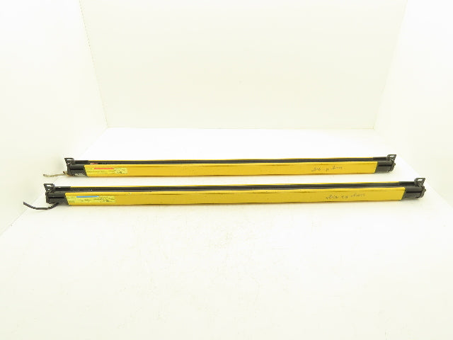 Keyence SL-V26LM Safety Light Curtain 1000mm 24VDC Transmitter Receiver Set