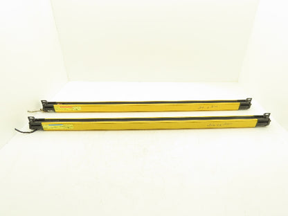 Keyence SL-V26LM Safety Light Curtain 1000mm 24VDC Transmitter Receiver Set