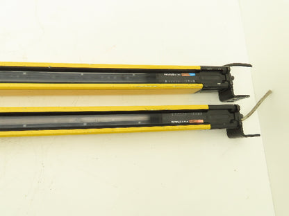 Keyence SL-V26LM Safety Light Curtain 1000mm 24VDC Transmitter Receiver Set