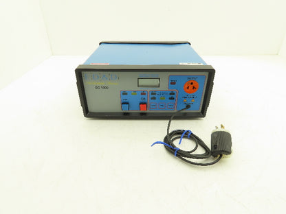 ED&D Millenium Series GC-1000 Automatic Ground Impedance Tester 1-11-08 Cal.