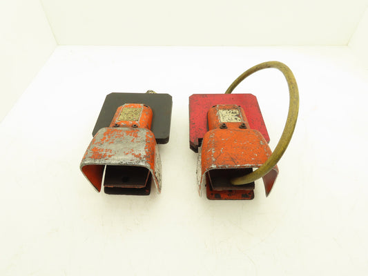 Hercules 511 Electric Foot Pedal Momentary Safety Switch Lot of 2