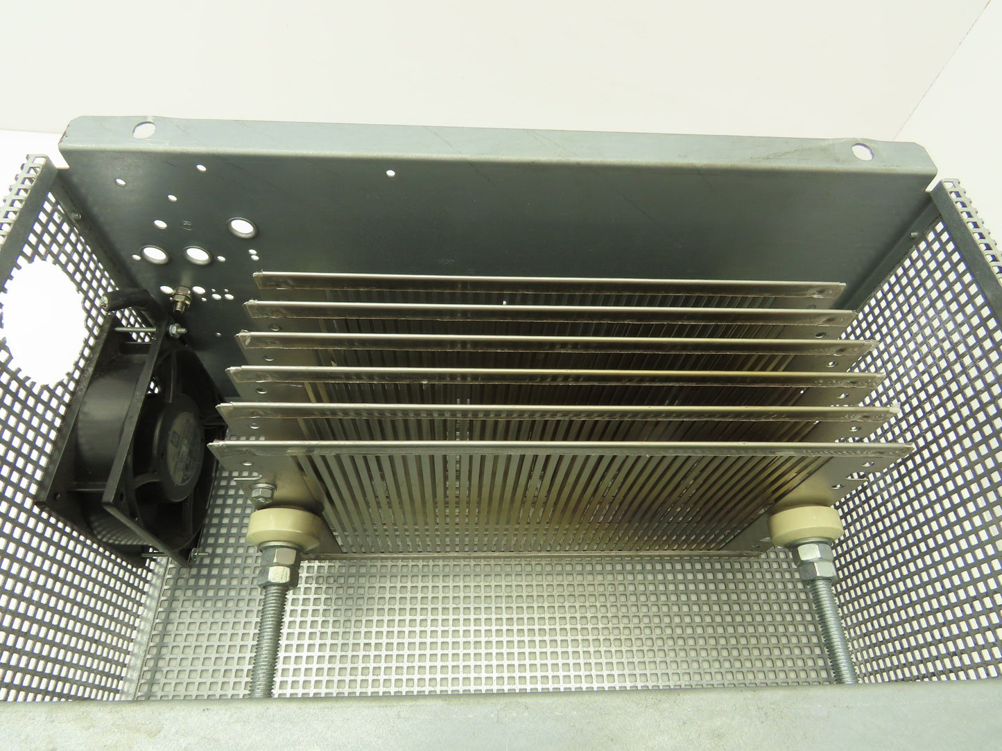 Frizlen FGFKU 3100602 Power Brake Resistor Covered Cooling Fan 3kW 10 Ohms