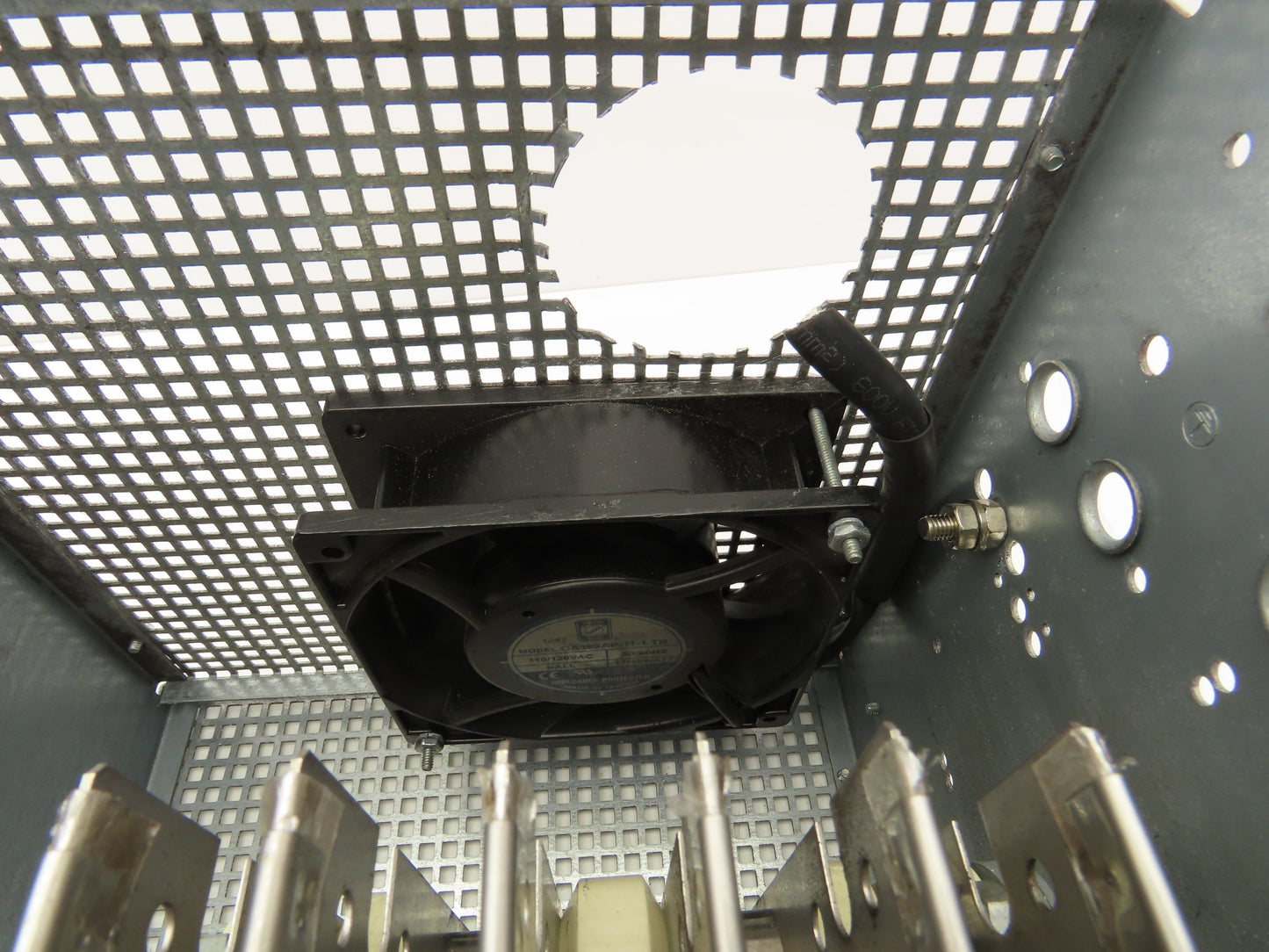 Frizlen FGFKU 3100602 Power Brake Resistor Covered Cooling Fan 3kW 10 Ohms