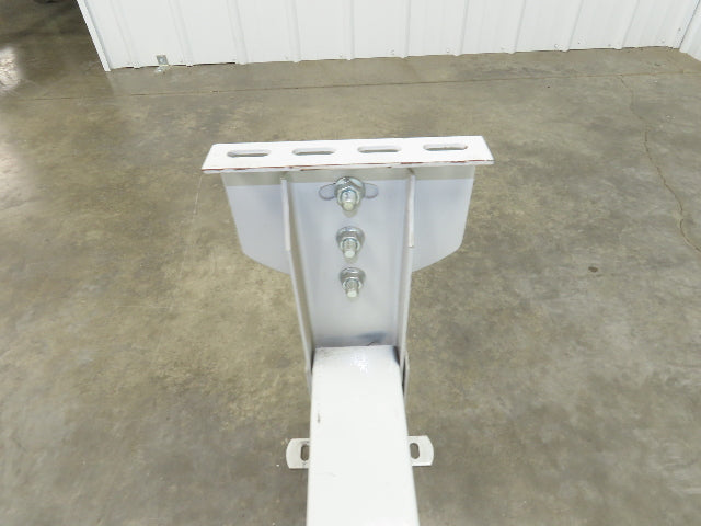 Hytrol HS-6 Conveyor Leg Floor Support 31"W Heavy Duty White 19-5/8-25-5/8"H