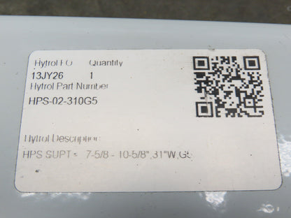 Hytrol HS-2 Conveyor Leg Floor Support 31"W Heavy Duty 7-5/8-10-5/8"H  Lot of 2