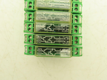 Phoenix Contact EMG 12-TR/INV Power Inverter Relay Module 24V Lot of 9