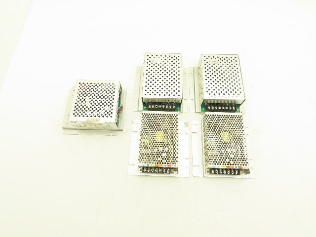 Various Mfr 12VDC Power Supplies 115/230VAC Input Lot of 5