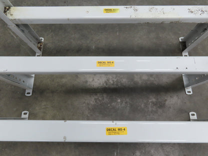 Hytrol MS-4 Conveyor Leg Floor Support 40"W Adj Height 15-5/8-21-5/8"  Lot of 3