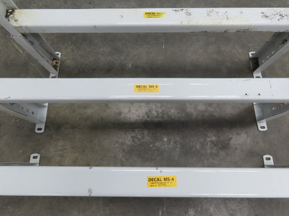 Hytrol MS-4 Conveyor Leg Floor Support 40"W Adj Height 15-5/8-21-5/8"  Lot of 3
