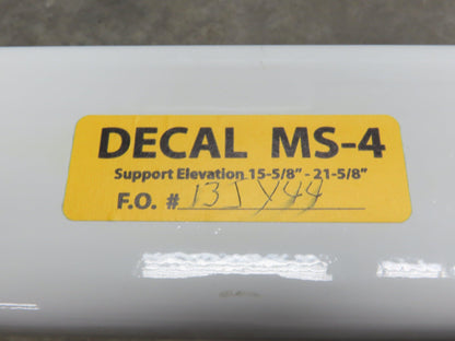 Hytrol MS-4 Conveyor Leg Floor Support 40"W Adj Height 15-5/8-21-5/8"  Lot of 3