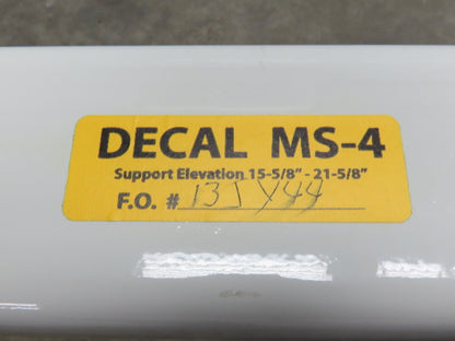 Hytrol MS-4 Conveyor Leg Floor Support 40"W Adj Height 15-5/8-21-5/8"  Lot of 3
