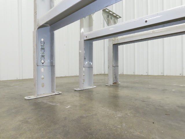 Hytrol MS-4 Conveyor Leg Floor Support 40"W Adj Height 15-5/8-21-5/8"  Lot of 3