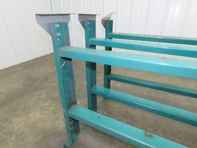 Roach MD-6 Conveyor Leg Floor Support 36"W Adj Height 24-5/8-27-5/8"  Lot of 3