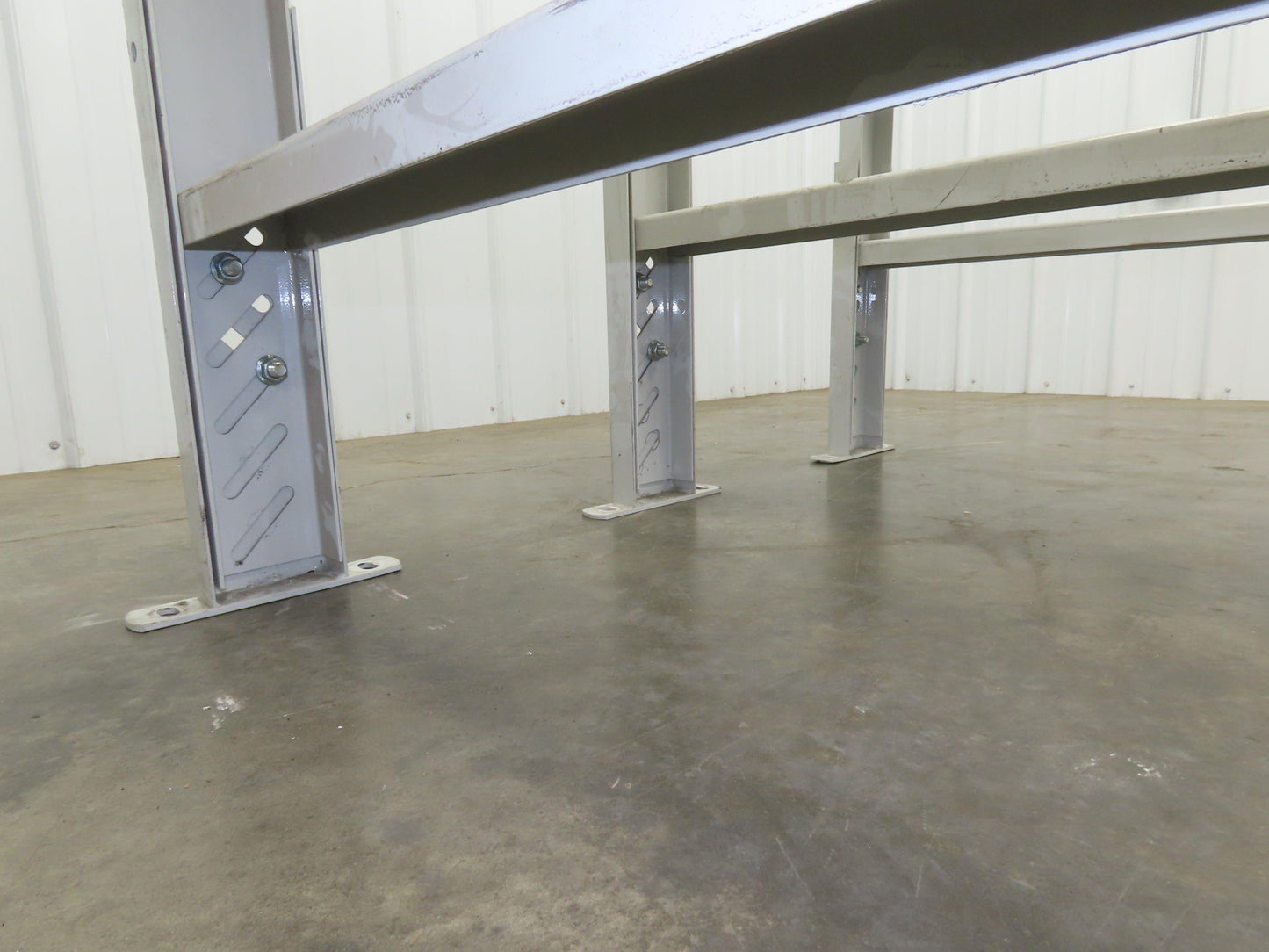 Hytrol HS-11 30"W Incline Conveyor Leg Support 55-5/8"- 67-5/8-79-5/8"H Lot of 3