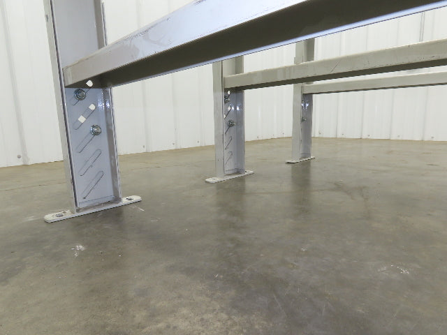 Hytrol HS-11 30"W Incline Conveyor Leg Support 55-5/8"- 67-5/8-79-5/8"H Lot of 3