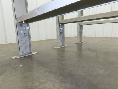 Hytrol HS-11 30"W Incline Conveyor Leg Support 55-5/8"- 67-5/8-79-5/8"H Lot of 3