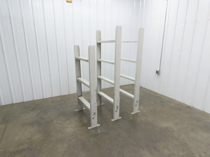 Hytrol HS-11 30"W Incline Conveyor Leg Support 55-5/8"- 67-5/8-79-5/8"H Lot of 3