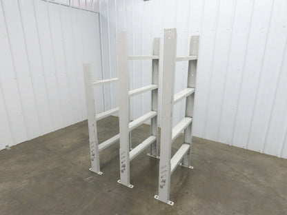 Hytrol HS-11 30"W Incline Conveyor Leg Support 55-5/8"- 67-5/8-79-5/8"H Lot of 3