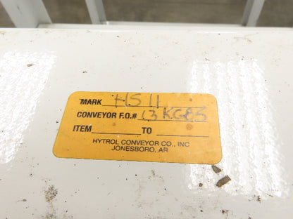 Hytrol HS-11 30"W Incline Conveyor Leg Support 55-5/8"- 67-5/8-79-5/8"H Lot of 3