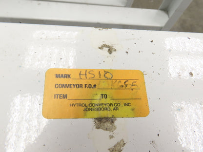 Hytrol HS-11 30"W Incline Conveyor Leg Support 55-5/8"- 67-5/8-79-5/8"H Lot of 3