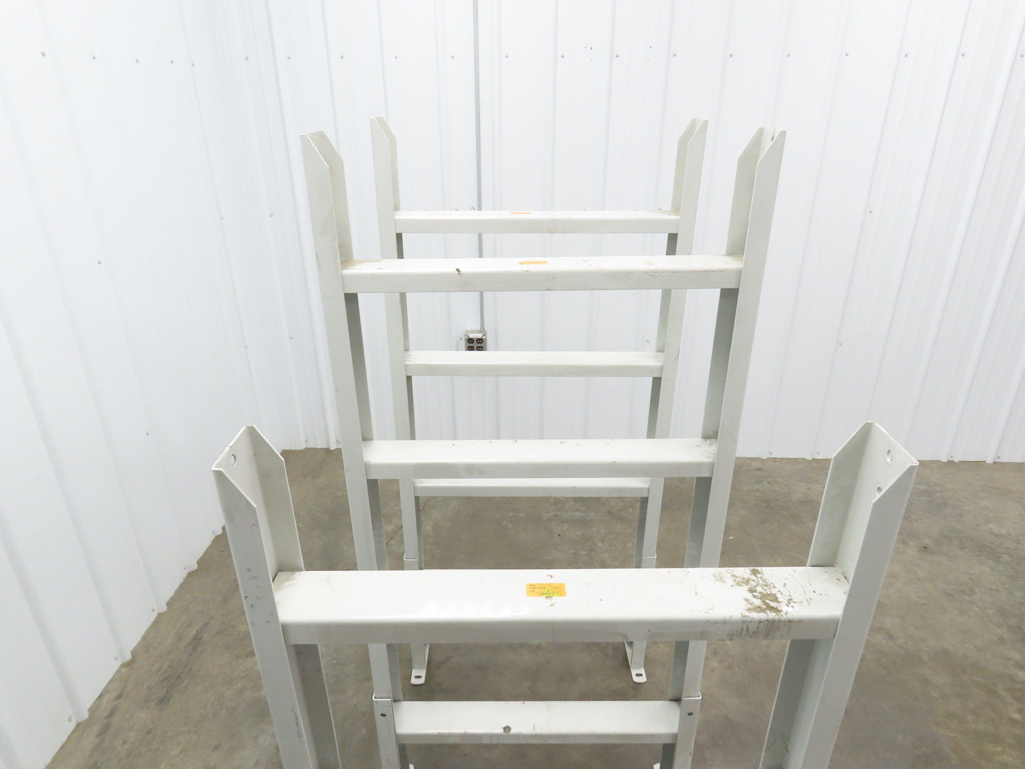 Hytrol HS-11 30"W Incline Conveyor Leg Support 55-5/8"- 67-5/8-79-5/8"H Lot of 3