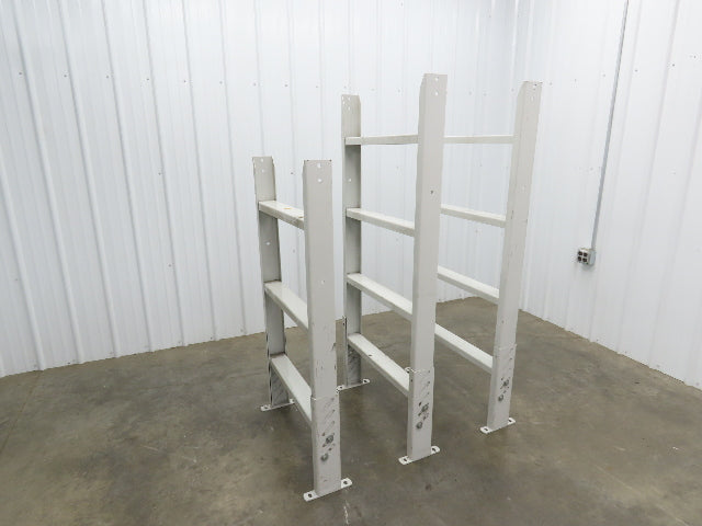 Hytrol HS-11 30"W Incline Conveyor Leg Support 55-5/8"- 67-5/8-79-5/8"H Lot of 3