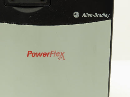 Allen Bradley 20AD022A1AYNANNN PowerFlex 70 VFD 15HP 480V 400Hz 3PH 22A