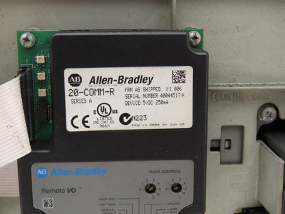 Allen Bradley 20AD022A1AYNANNN PowerFlex 70 VFD 15HP 480V 400Hz 3PH 22A