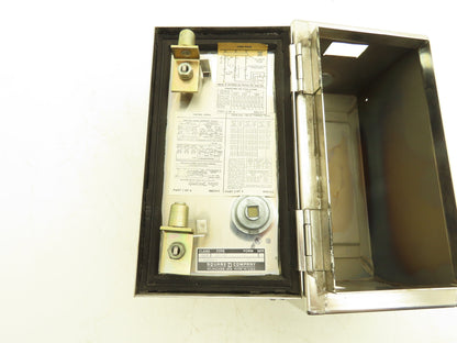 Square D 8536 | ON2438-A | SBW-12 Enclosure Only 10x5x5" 3x 1" Punchouts