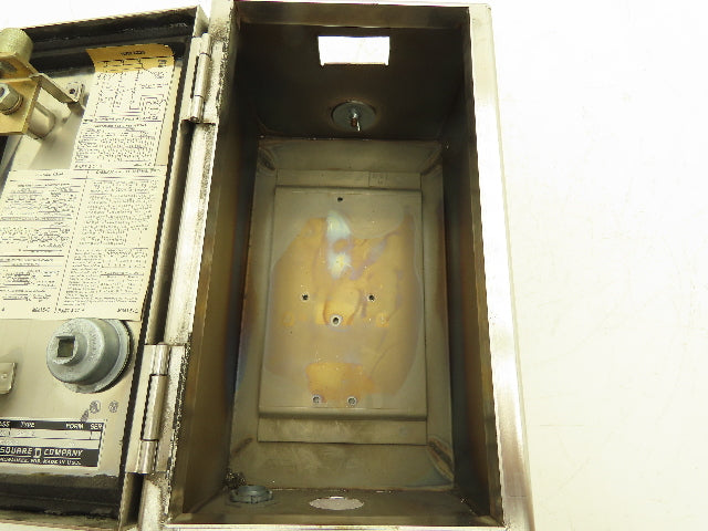 Square D 8536 | ON2438-A | SBW-12 Enclosure Only 10x5x5" 3x 1" Punchouts