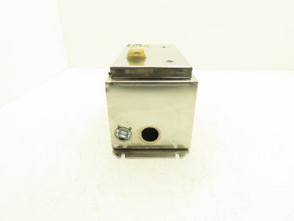 Square D 8536 | ON2438-A | SBW-12 Enclosure Only 10x5x5" 3x 1" Punchouts