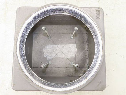 Killark GRH-775L Explosion Proof Enclosure With Lens Cover 4" Max Conduit Size