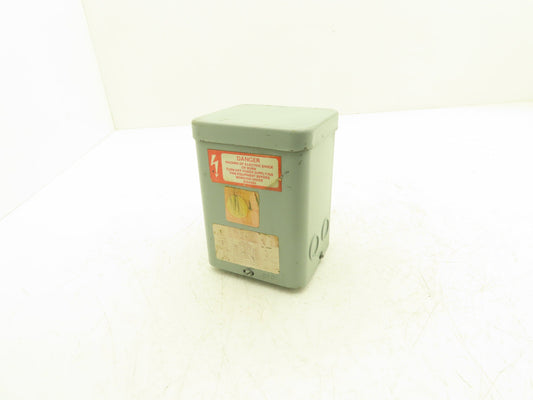 Sorgel 500SV43B Transformer 1PH 500VA 240/480V Pri 12/24V Sec