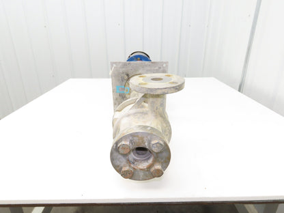 Sanwa VM 25 Stainless Centrifugal Pump 1" Flanged 2Hp 460V 13 GPM Ext Shaft