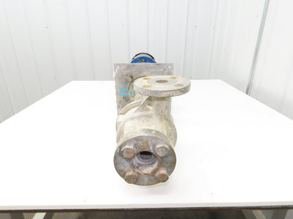 Sanwa VM 25 Stainless Centrifugal Pump 1" Flanged 2Hp 460V 13 GPM Ext Shaft