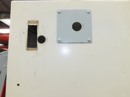 Hoffman Freestanding Electrical Enclosure 60x61x18" 100A Fused Disconnect