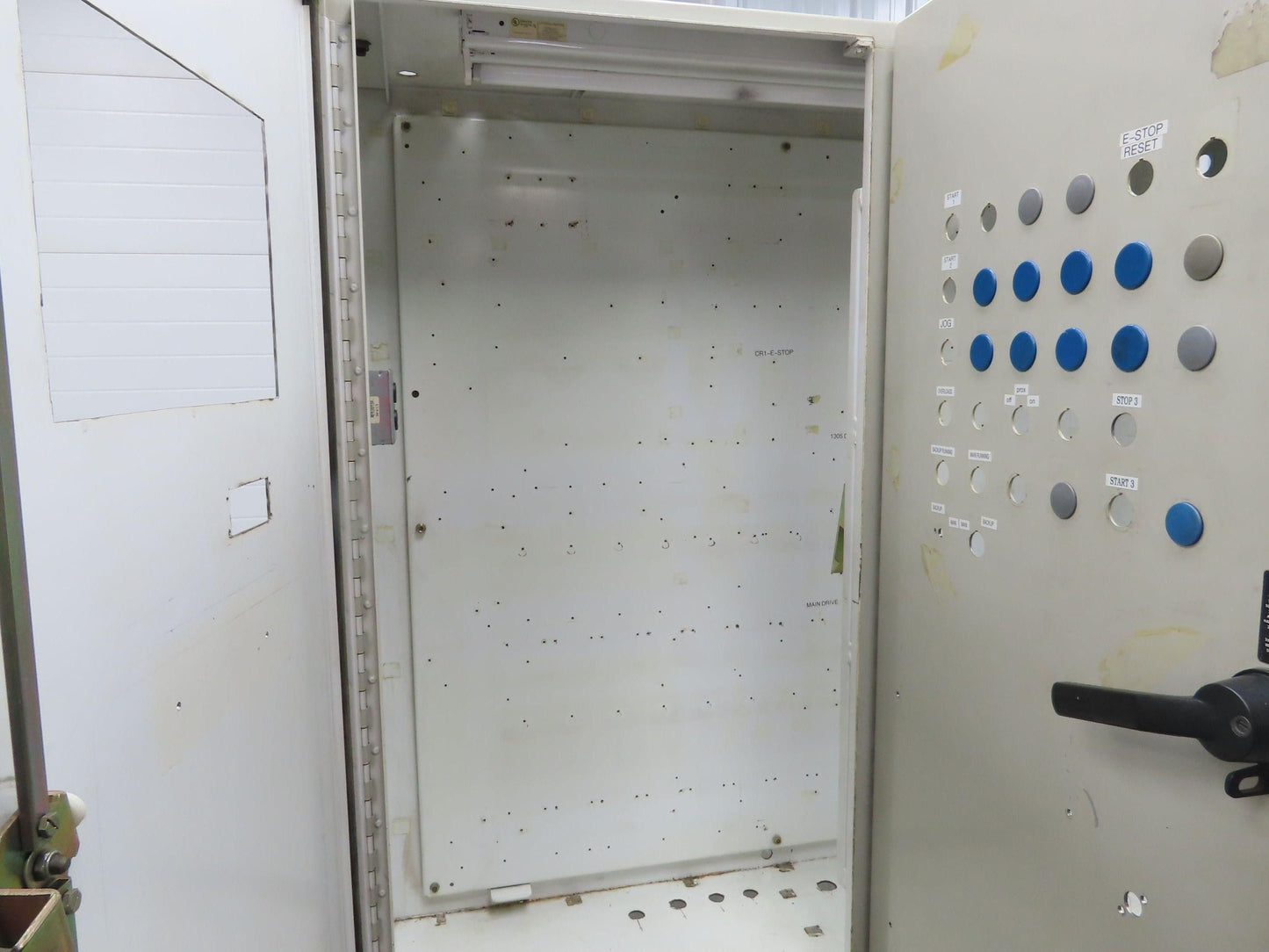 Hoffman Freestanding Electrical Enclosure 60x61x18" 100A Fused Disconnect