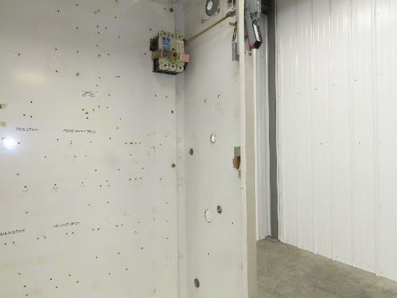 Hoffman Freestanding Electrical Enclosure 60x61x18" 100A Fused Disconnect