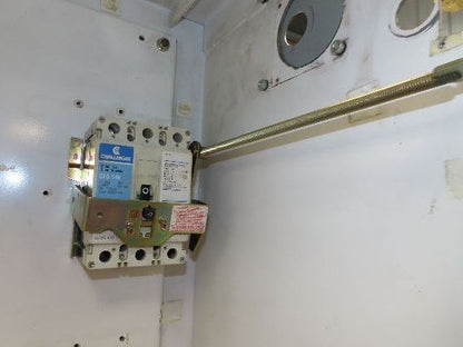 Hoffman Freestanding Electrical Enclosure 60x61x18" 100A Fused Disconnect