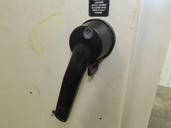 Hoffman Freestanding Electrical Enclosure 60x61x18" 100A Fused Disconnect