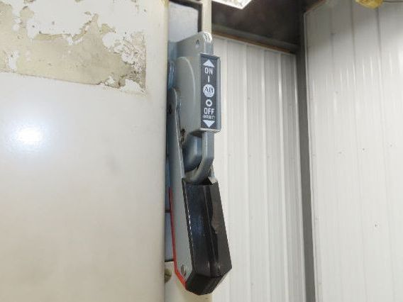 Hoffman Freestanding Electrical Enclosure 60x61x18" 100A Fused Disconnect