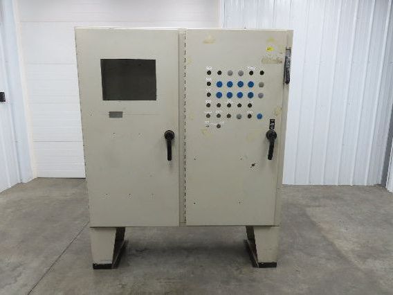 Hoffman Freestanding Electrical Enclosure 60x61x18" 100A Fused Disconnect