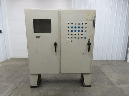 Hoffman Freestanding Electrical Enclosure 60x61x18" 100A Fused Disconnect