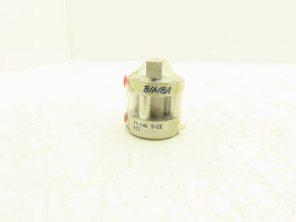 Bimba FT-040.5-CE Flat II Pneumatic Cylinder Double Acting 3/4" Bore 1/2" Stroke
