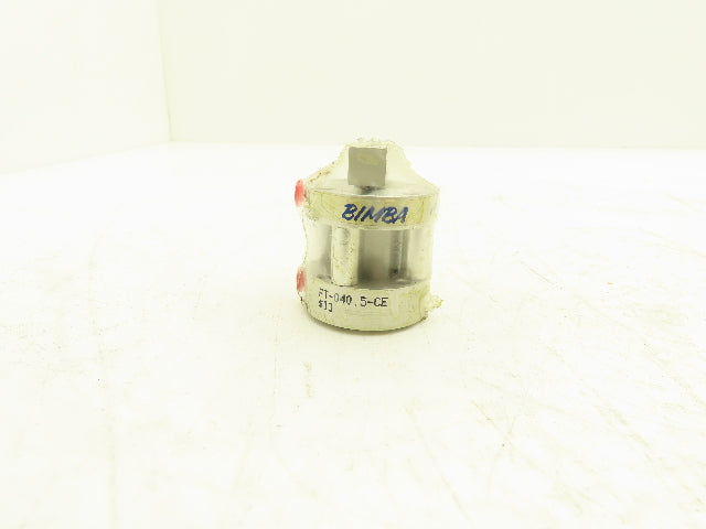 Bimba FT-040.5-CE Flat II Pneumatic Cylinder Double Acting 3/4" Bore 1/2" Stroke
