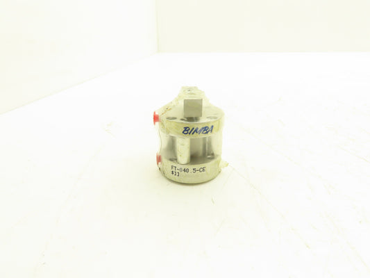 Bimba FT-040.5-CE Flat II Pneumatic Cylinder Double Acting 3/4" Bore 1/2" Stroke