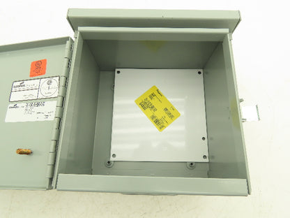 Cooper 886 RHC B-Line Electrical Enclosure 8x8x6" NEMA Type 3R Lot of 2