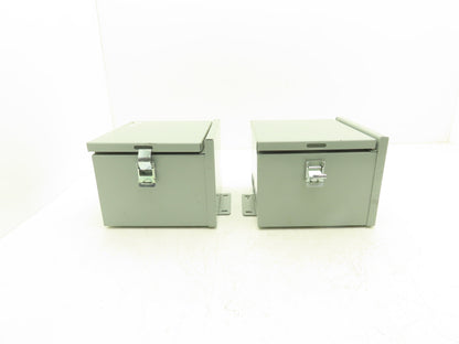 Cooper 886 RHC B-Line Electrical Enclosure 8x8x6" NEMA Type 3R Lot of 2