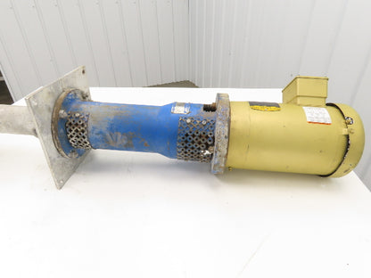 Sanwa VM 25 Stainless Centrifugal Pump 1" Flanged 2Hp 460V 13 GPM Ext Shaft