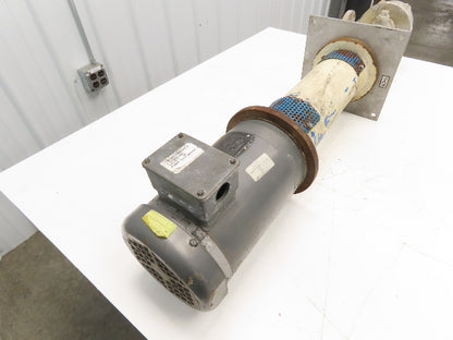 Sanwa VM-2542 Stainless Centrifugal Pump 1" Flanged 2Hp 460V 13 GPM Ext Shaft